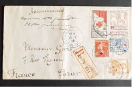 LE HAVRE SPECIAL  LETTRE  RECOMMANDEE 19 Novembre 1914 - Oorlog 1914-18