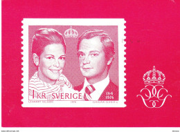 RFA 1981 Visite Du Roi De Suede En Allemagne Carte - Lettres & Documents
