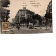 ESPAGNE BARCELONA  Calle De Pelayo 1907 Attelage Calèche - Barcelona