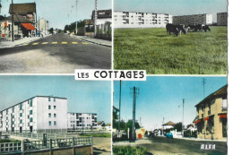 Carte Postale Colorisée - Tremblay-les-Gonesse - Les Cottages ( Vues Multiples) - Tremblay En France