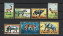 Burundi 1964 Animals Y.T. A 1/7 (0) - Used Stamps