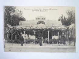 2024 - 2051  PERPIGNAN  :  PALMARIUM Du GRAND CAFE GLACIER   -  CORNET  ,  Propriétaire   XXX - Perpignan