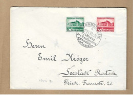 Los Vom 30.05  Sammlerumschlag Aus Saarbrücken 1938 - Briefe U. Dokumente