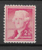 USA 1954.  Jefferson Sc 1033  (**) - Unused Stamps