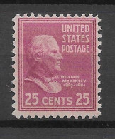 USA 1938.  Presidents Sc 829  (**) - Unused Stamps