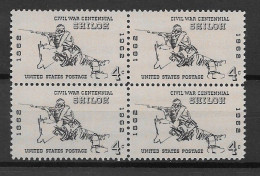 USA 1962.  Shiloh Sc 1179  (**) - Unused Stamps