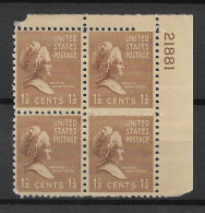 USA 1938.  Presidents Sc 805  (*) - Unused Stamps