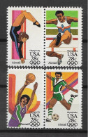 USA 1983.  Olympic Games Sc C101-04  (**) - 3b. 1961-... Ongebruikt