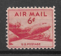 USA 1947.  Douglas DC4 Sc C33  (**) - 2b. 1941-1960 Unused