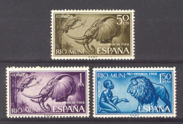 Rio Muni 1966 - Pro Infancia Ed 69-71 (**) - Olifanten