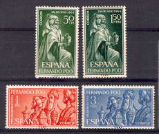 Fernando Poo 1964 - Dia Del Sello Ed 235-38 (**) - Spanish Guinea