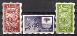 Guinea Esp. - 1956 Dia Del Sello Ed 362-64 - Ifni