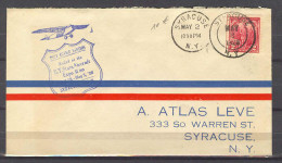 May 2, 1928 - Syracuse, State Aircraft Exposition - Enveloppes évenementielles