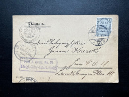 CARTE ALLEMAGNE BERLIN / 1903 / FREI DURCH ABLOSUNG Nr .21 - Brieven En Documenten