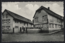 AK Nieder-Mörlen, Gasthaus Zum Löwen, Bes. Arthur Schäfer  - Altri & Non Classificati