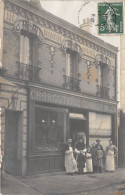 93-LE-PRE-SAINT-GERVAIS- CARTE-PHOTO- CHARCUTERIE COMESTIBLES - Le Pre Saint Gervais