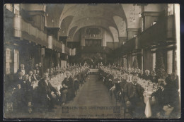 AK Berlin-Tiergarten, Weingasthaus Rheingold 1907, Am Potsdamer Platz, Innenansicht  - Tiergarten