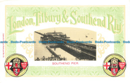 R655163 London. Tilbury And Southend Rly. Southend Pier. Dalkeith Picture Postca - Altri & Non Classificati