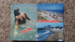 CPM SION SAINT HILAIRE DE RIEZ VENDEE AD ARTAUD AS PLAGE FEMME NUE SEINS NUS 1993 - Saint Hilaire De Riez