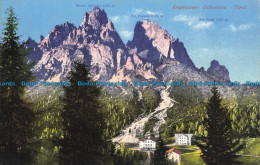 R655209 Tirol. Ampezzaner Dolomiten. Joh. F. Amonn - Monde