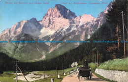 R655210 Tirol. Strasse Ins Gemark Mit Hoher Gaisl. Ampezzaner Dolomiten. Joh. F. - Monde
