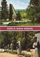 DUKLA, MULTIPLE VIEWS, MONUMENT, STATUE, SCULPTURE, PARK, SLOVAKIA, POSTCARD - Slovakia