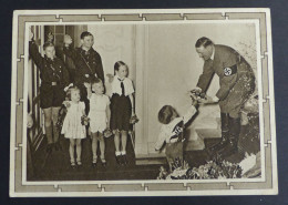 Ansichtskarte Ganzsache Hitler Mit Kindern  1939 SST Nürnberg    #AK6408 - Briefkaarten
