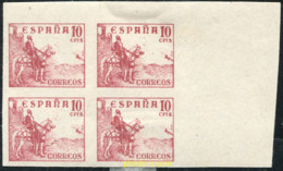 732246 HINGED ESPAÑA 1937 CIFRAS, CID E ISABEL II - ...-1850 Prephilately