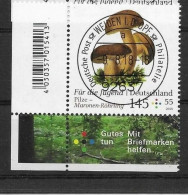 Bund / Nr. 3409   Pilze  Gestempelt  EST-Weiden / Eckrandstück - Used Stamps