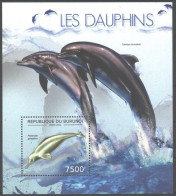 2012 2728 Burundi Fauna - Dolphins MNH - Nuovi
