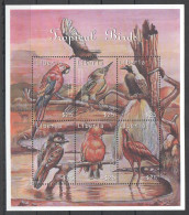 Pk135 Liberia Fauna Tropical Birds 1Kb Mnh Stamps - Sonstige & Ohne Zuordnung