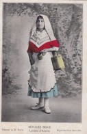 WWI Belgian Refugee Milkwoman From Antwerpen Anvers Bidon Aluminium - Antwerpen