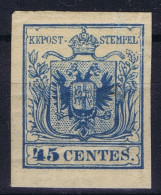 Austria Lombardei & Venetien 1850 Mi 5 Type III MH/* Flz/ Charniere - Unused Stamps