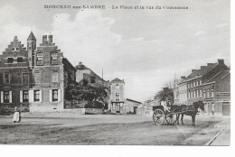 Monceau Sur Sambre La Place Et La Rue Du Commerce - Charleroi