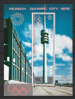 YEMEN (République Arabe). BF 145 (catalogue Michel) Oblitéré De 1971. J.O. De Munich. - Ete 1972: Munich