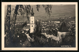 AK Wolfsberg I. K., Blick Auf Ort Und Uhrturm  - Other & Unclassified