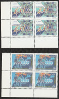 Bloc De 4 : N°1292/1293 Neufs**/MNH - Année 2001 - Jeux Méditerranéens   -gb- - Algerien (1962-...)