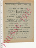 Infos1915 Marlot Vitry-le-Croisé Senot Bar/Aube Berge Balson Deniset Morel Guillemain Maitrot Boissier Chamois Gallichet - Non Classés