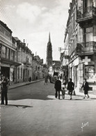 - 29 - DOUARNENEZ (Finistère) - Rue Jean-Bart Et L'Eglise - Scan Verso - - Douarnenez