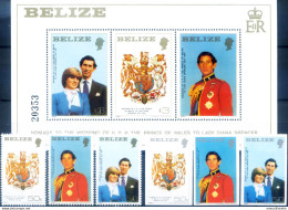 Famiglia Reale 1981. - Belize (1973-...)