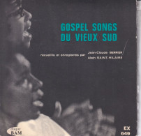 GOSPEL SONGS DU VIEUX SUD - FR EP - PREACHER, BROTHERS AND SISTERS OF THE CONGREGATION SINGING GOSPEL SONGS - Canciones Religiosas Y  Gospels
