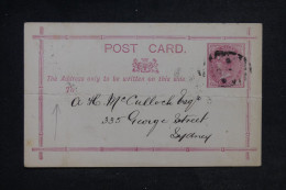 NEW SOUTH WALES - Entier Postal ( Pli Marqué )  Pour Sydney En 1879 - L 153040 - Lettres & Documents