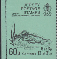 JERSEY  Markenheftchen 0-12 B, Postfrisch **, Tustara Lizard, 1974 - Jersey