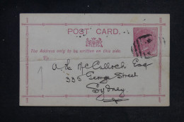 NEW SOUTH WALES - Entier Postal ( Pli Marqué )  Pour Sydney En 1879 - L 153043 - Brieven En Documenten