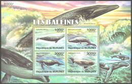 2011 2062 Burundi Marine Life - Whales MNH - Ongebruikt