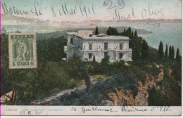 GRECE-Corfou-Villa Impériale Achilleion  (colorisé) - Grèce