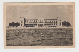 Romania Constanta * Mamaia Grand Hotel Rex Baths Spa Seaside Resort Station Balnéaire Playing Polo On The Sea - Romania