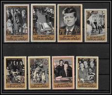 0229/ Umm Al Qiwain N° 30/37 A John Fitzgerald Kennedy 1965 Cote 11 Euros - Kennedy (John F.)