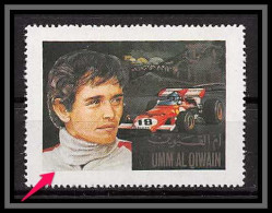 0224/ Umm Al Qiwain N°824 Jacky Ickx Belgique Error Missing Frame. Racing Driver Voiture ( Cars ) F1 - Umm Al-Qaiwain