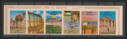 0184/ Umm Al Qiwain ** MNH Michel N° 1687 / 1692 B Arabian Landscapes Mosquée Mosque Non Dentelé Imperf - Umm Al-Qiwain